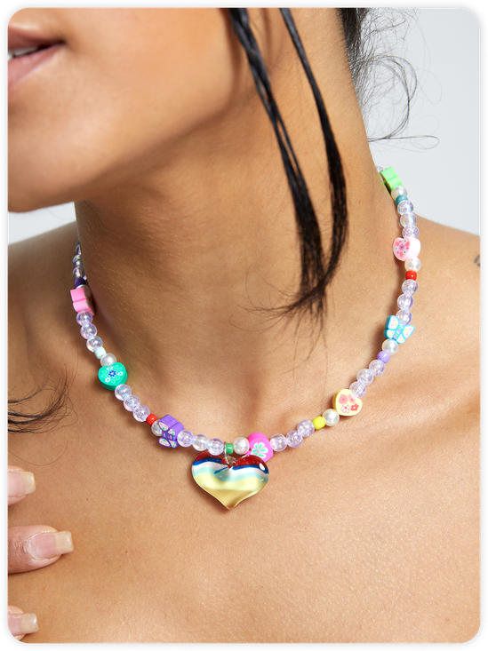Y2k Multicolor Accessory Necklaces