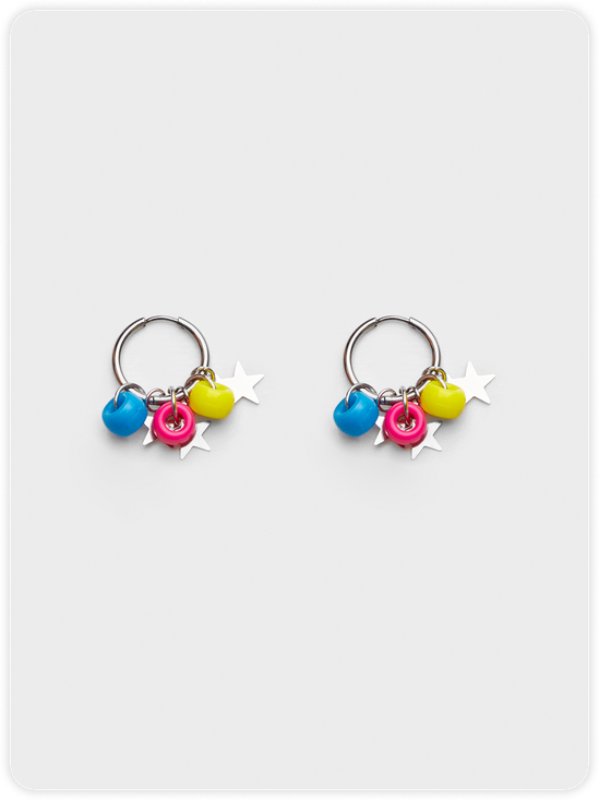 Y2k Multicolor Accessory Earrings
