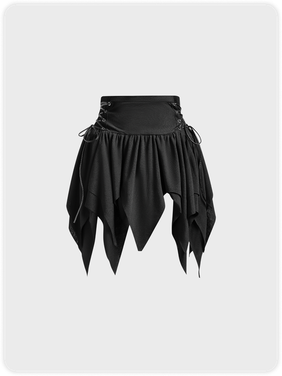 Activewear Regular Fit Plain Y2K Skirt