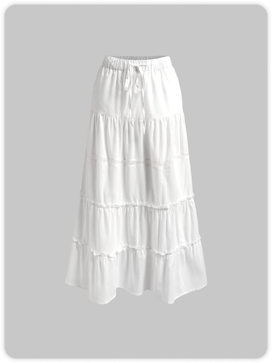 Y2K Plain Skirt