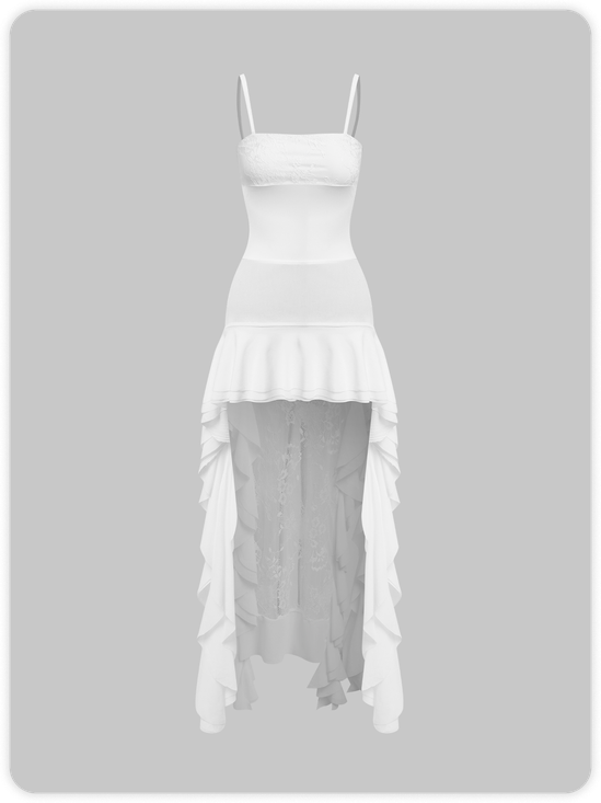 Ruffles Plain Cami Top