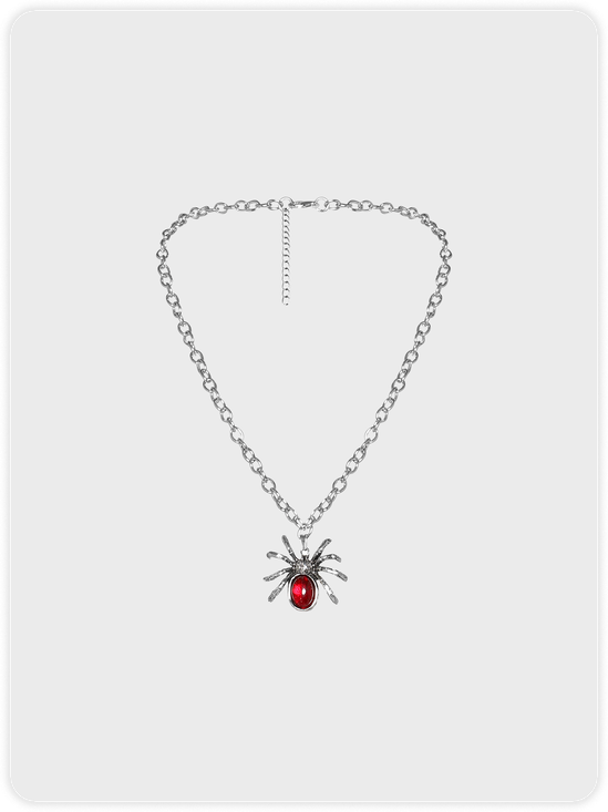 Metal Color Block Necklace