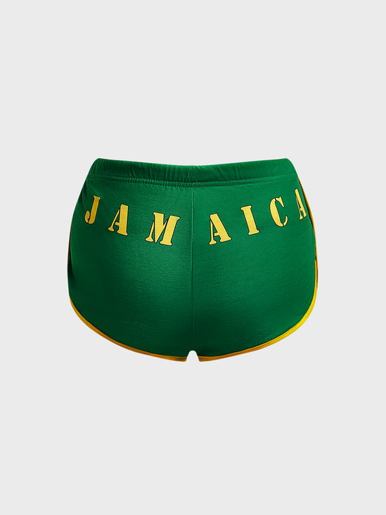 Jamaica Color Block Shorts