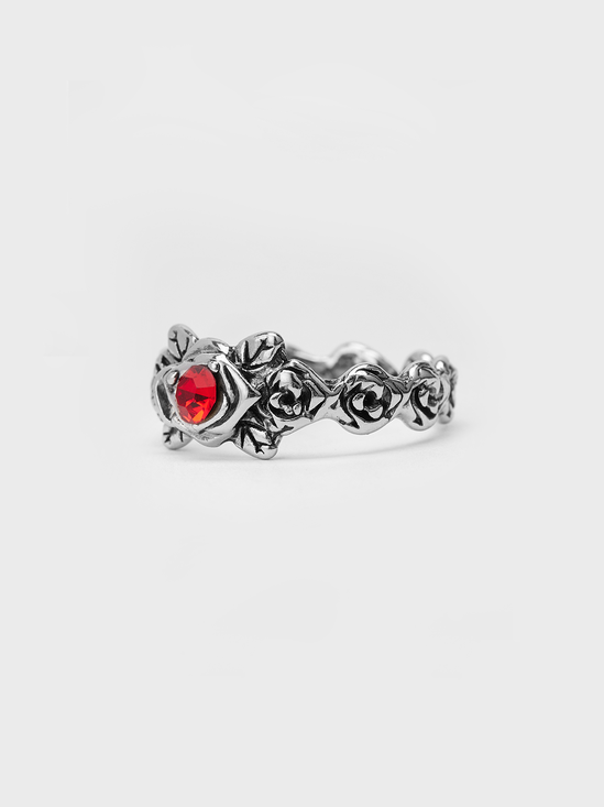 Metal Floral Ring