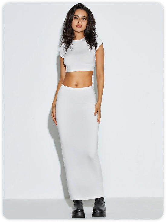 Tight Y2K Two-Piece Set
