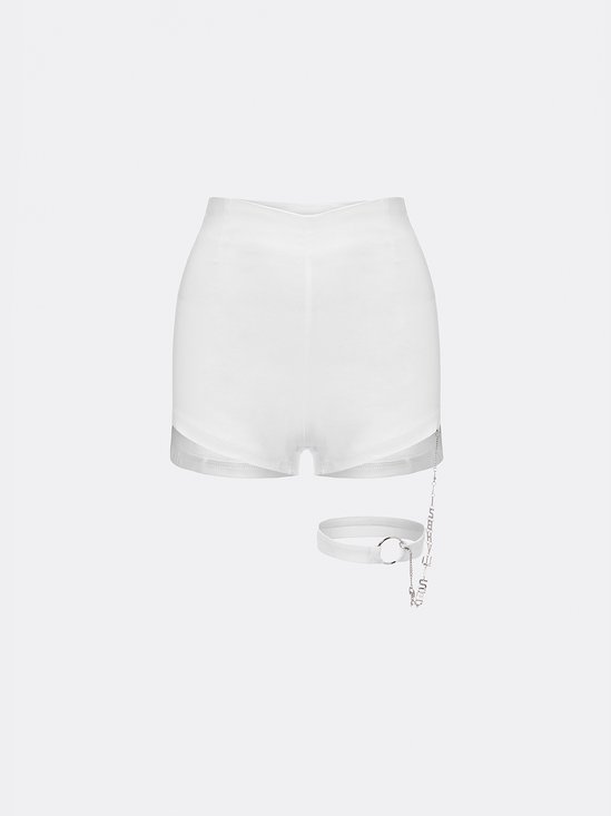 【Final Sale】Glamorous1 White Bottom Shorts