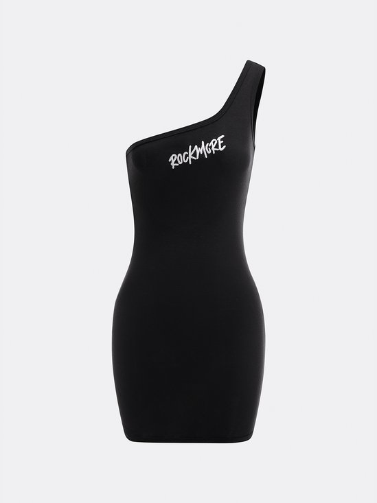 【Final Sale】Black Dress Mini Dress