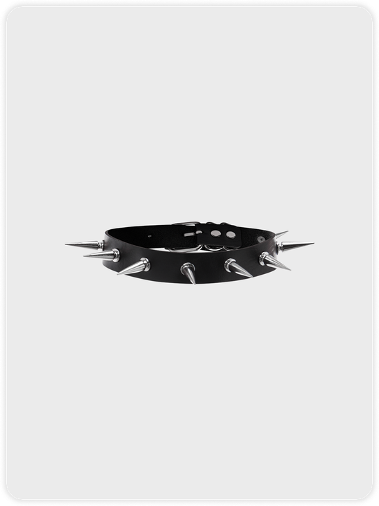 Punk Black Accessory Necklaces