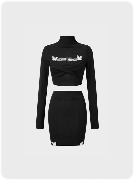 Black Two-Piece Set