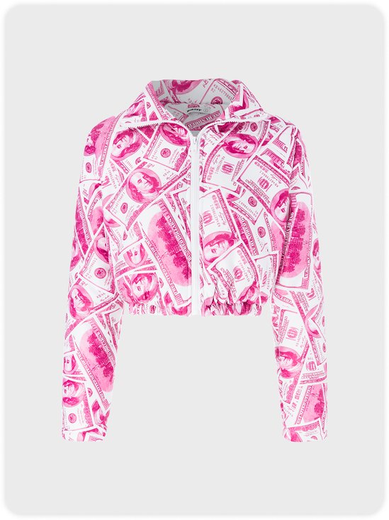 Casual Pink Top Outwear