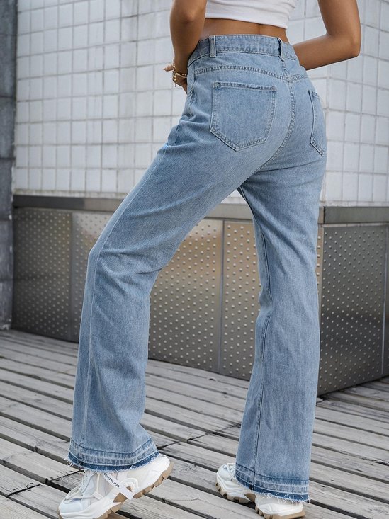 Vintage Blue Bottom Jeans