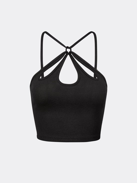 Black Top Tank Top & Cami