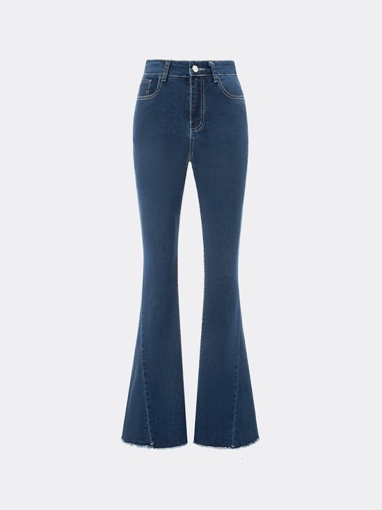 Women's Casual Flare Jeans