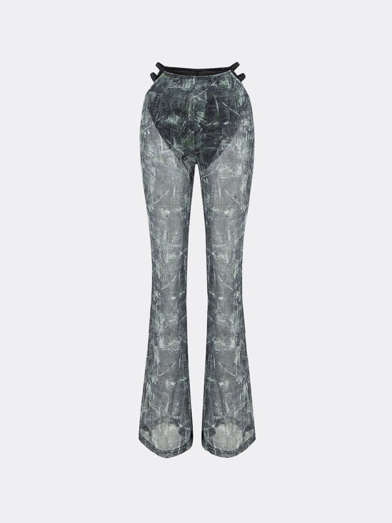 【Final Sale】Y2K Gray Bottom Pants