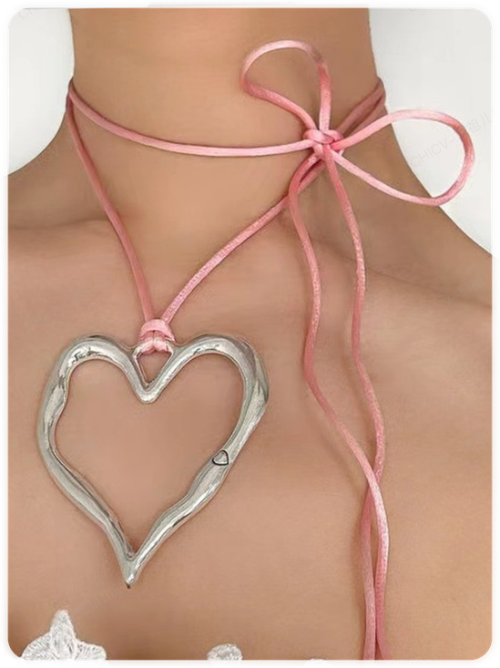 Y2k Balletcore Pink Accessory Necklaces