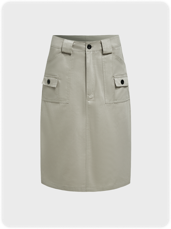 【Final Sale】Y2k Gray Bottom Skirt
