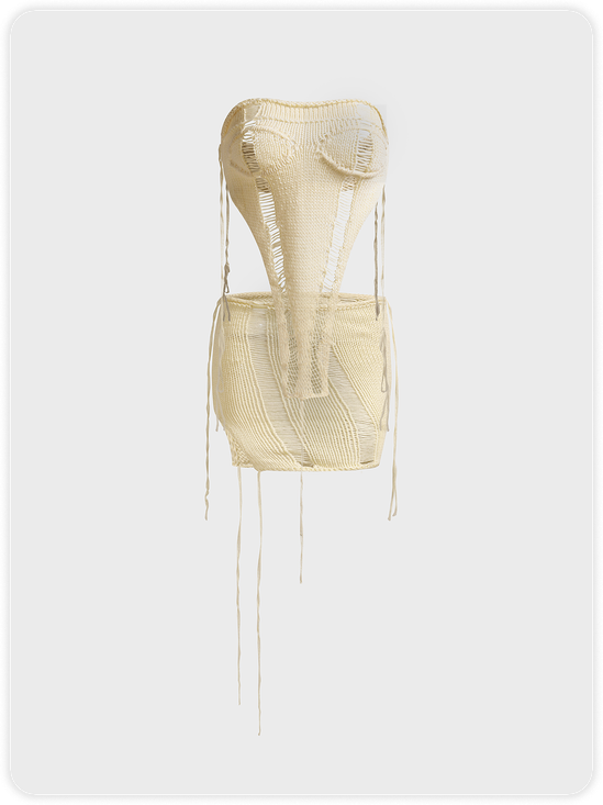 Y2k Apricot Asymmetrical design Two-Piece Set