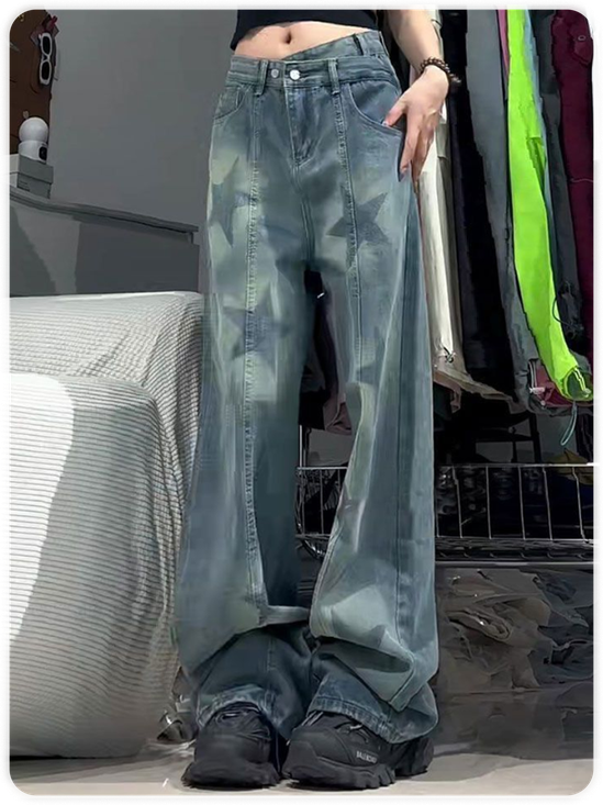 Denim Star Straight Jeans