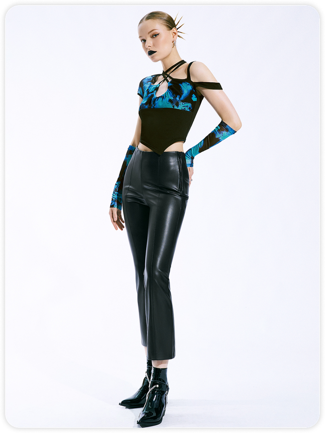 【Final Sale】Blue Top Women Top