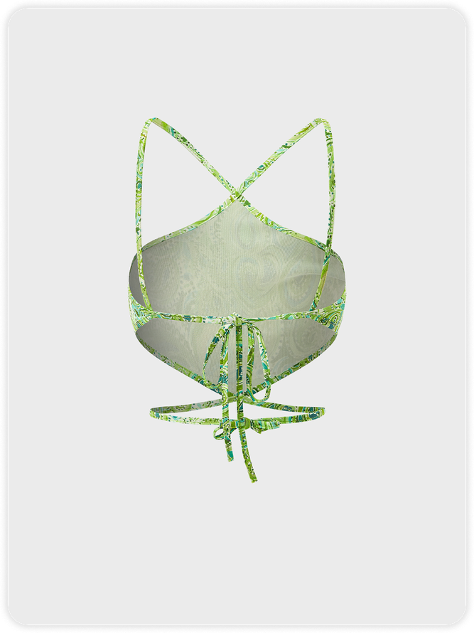 【Clearance Sale】Casual Green Top Tank Top & Cami