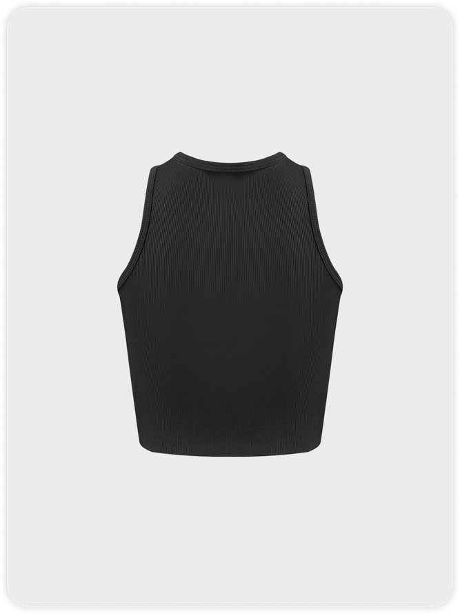 Street Black Cut out Top Tank Top & Cami