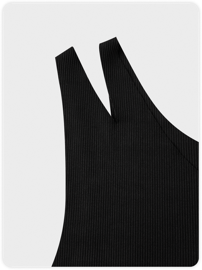 Street Black Cut out Dress Midi Dress