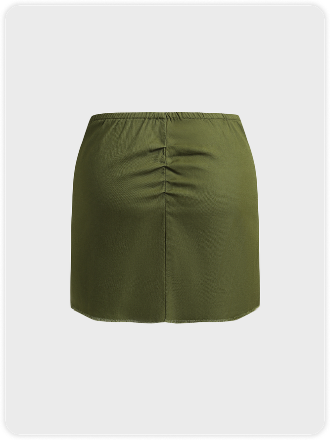 Street Camo Tight Skirt
