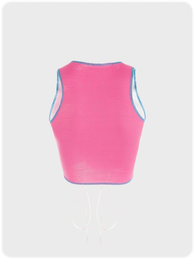 【Clearance Sale】Sweet Pink Top Tank Top & Cami