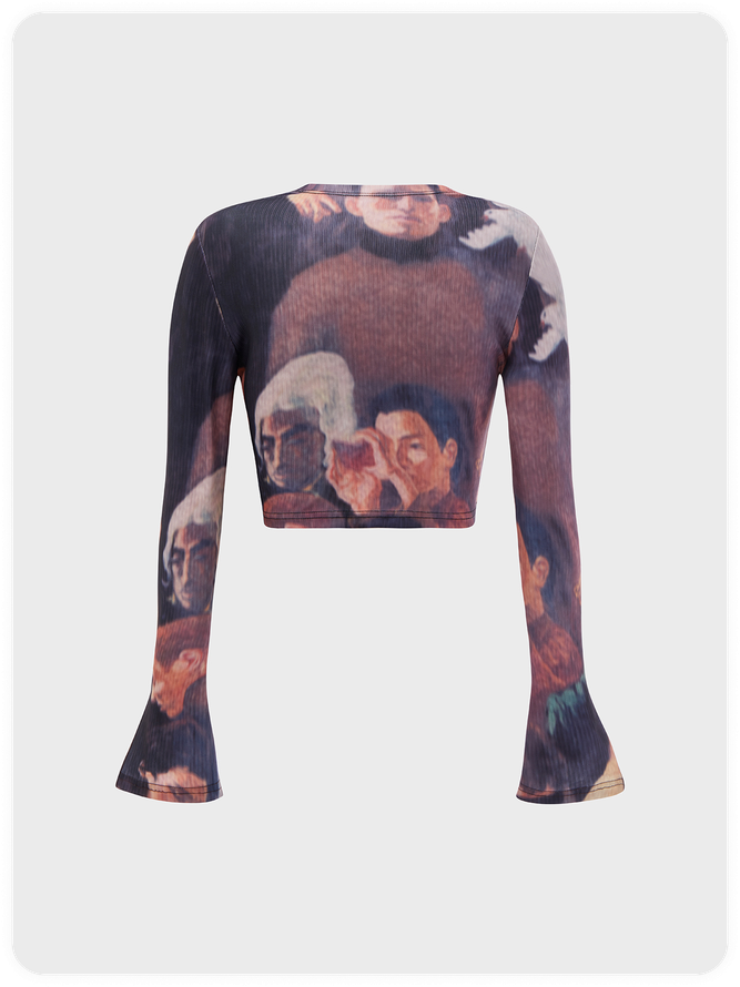 【Final Sale】As Picture Top T-Shirt