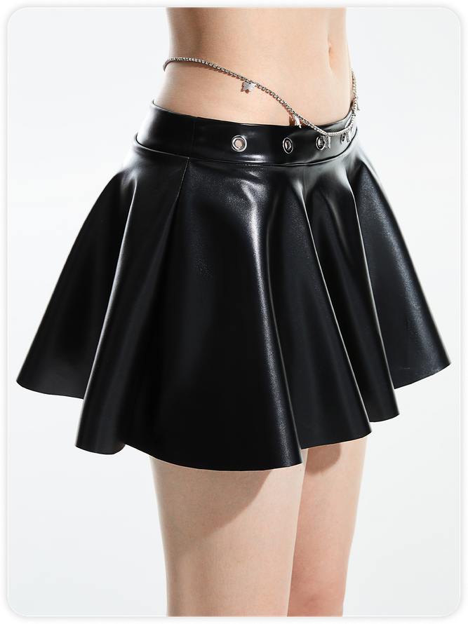 Y2K Black Bottom Skirt