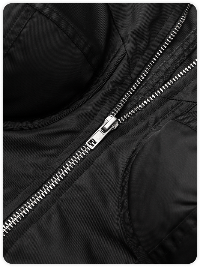Street Black Asymmetrical Design Long Sleeve Top Outwear