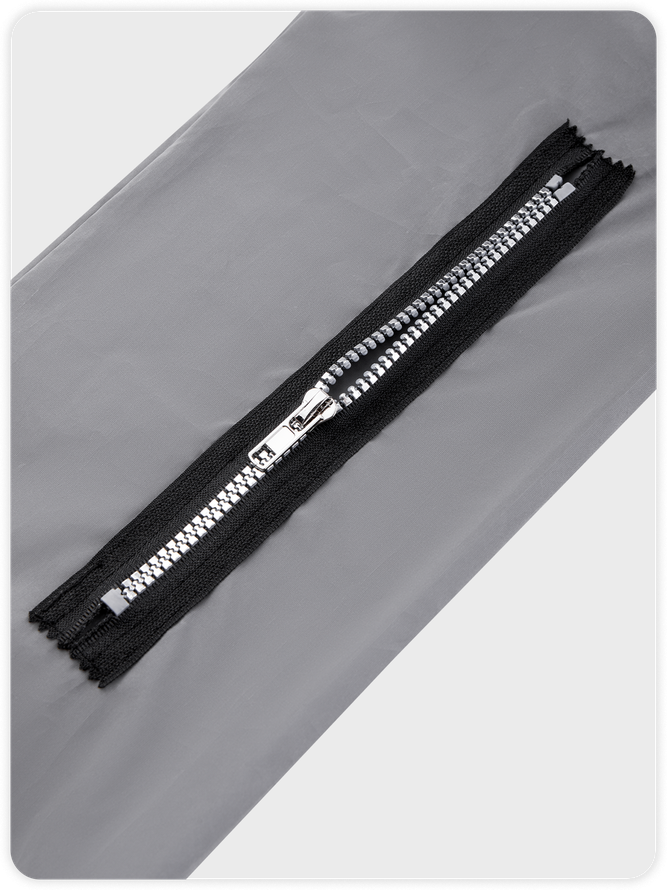 Street Gray 3M Buckle Top Outwear
