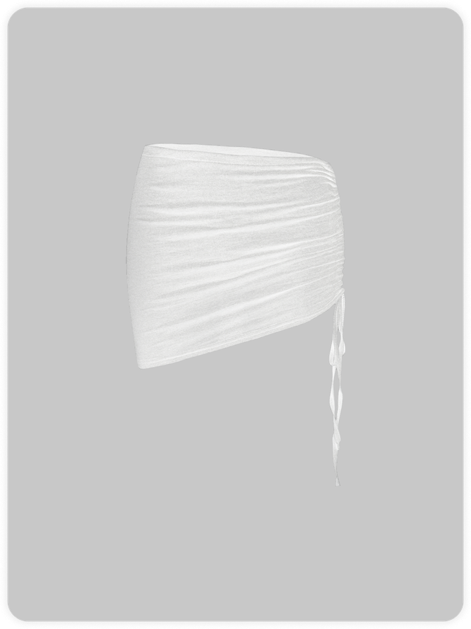 Y2K Tight Plain Skirt