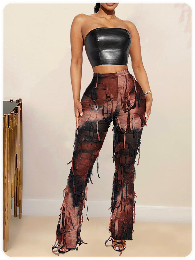 Y2K Tight Fashion Pants
