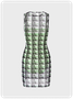 【Final Sale】Green Dress Mini Dress