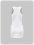 【Final Sale】Street White Geometric Dress Mini Dress