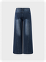 Street Blue Denim Bottom Jeans