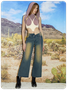 Punk Apricot Hooded Top Tank Top & Cami