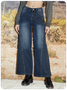 Street Blue Denim Bottom Jeans