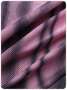 Y2k Pink Chevron Mesh Drawstring Dress Mini Dress