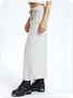 Street Khaki Awstring Lace up Cargo Bottom Skirt
