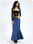 Y2k Black Mesh Patchwork Ace hem Top Women Top