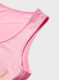 【Final Sale】Y2k Pink Body print Dress Midi Dress