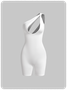 【Final Sale】Street White Asymmetrical design Cut out Romper