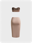 Street Brown Letter Two-Piece Set