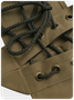 【Final Sale】Street Khaki Lace up Pockets Top Women Top