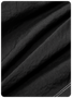 【Final Sale】Street Black Drawstring Bottom Skirt