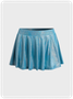 Edgy Blue Glitter Bottom Skirt