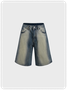 Street Blue Bottom Shorts