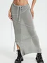 Punk Gray Bottom Skirt